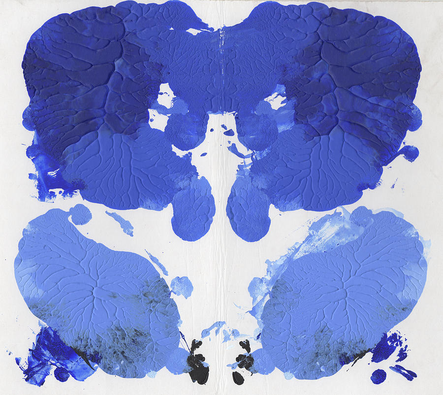 Ink Blot Blue by Erik Paul Ink Blot Blue by Erik Paul