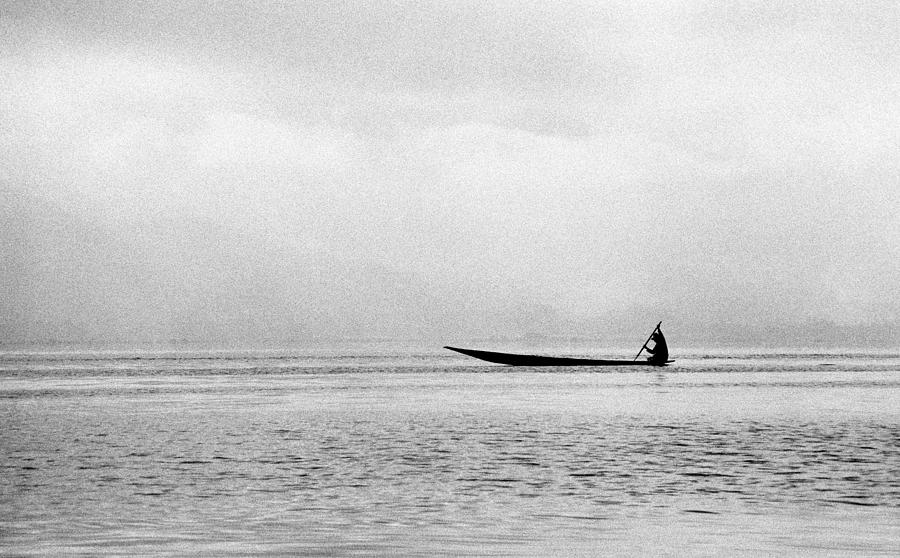 Inle boat Photograph by Marcus Best