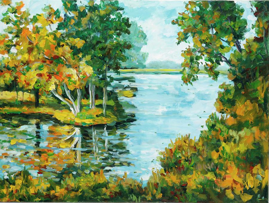 Inlet Painting by Ingrid Dohm