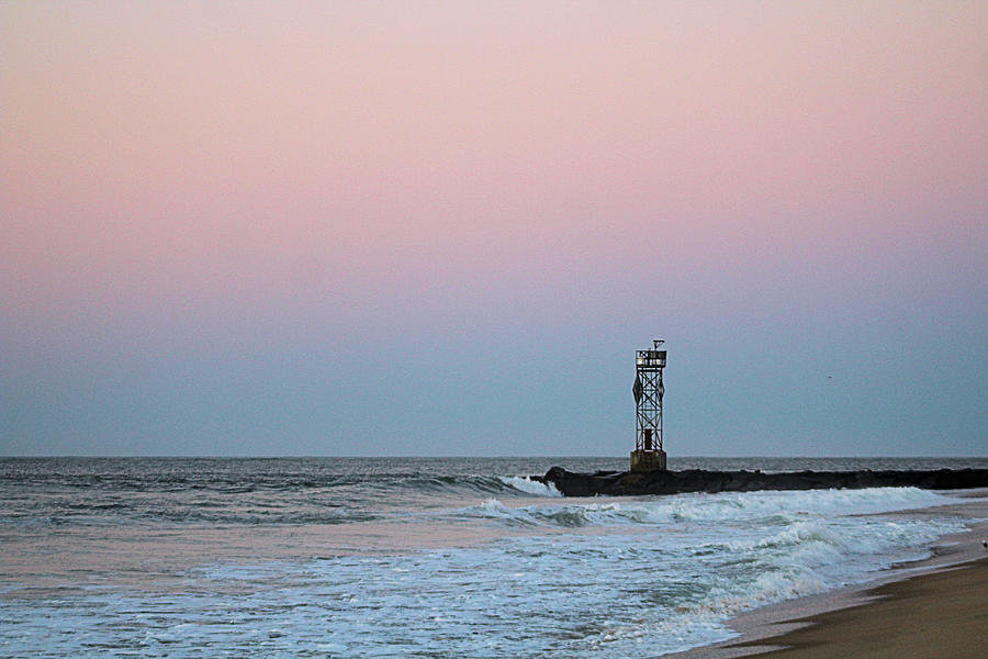 Inlet Jetty At Dawn Photograph by Robert Banach