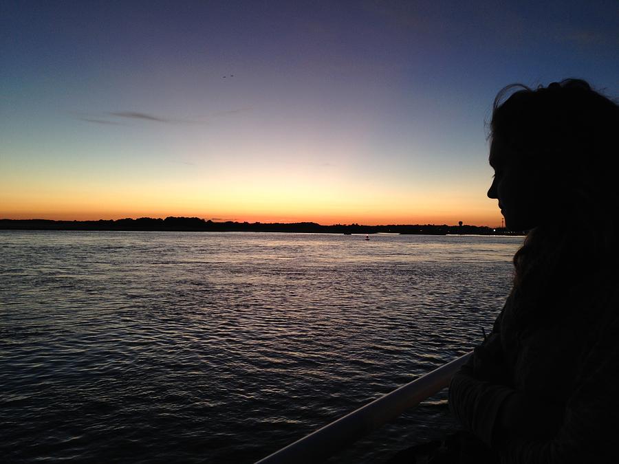 Inlet Silhouette Photograph by Lauren Bodolus - Fine Art America