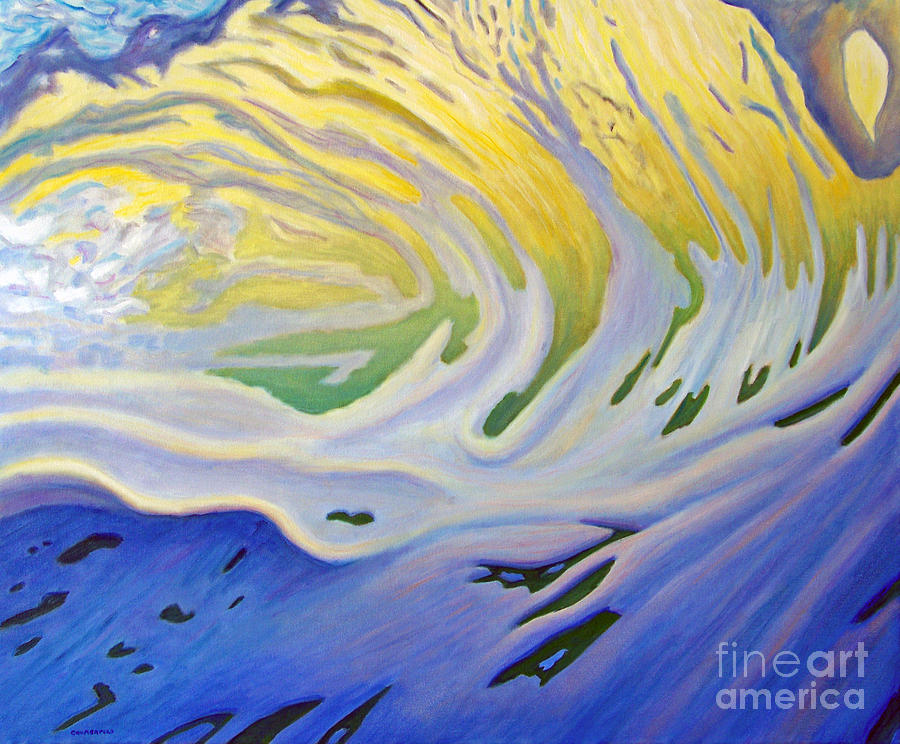Inner Ocean - Joy Painting by Brian  Commerford