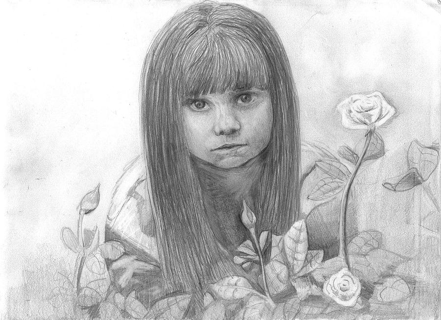 Innocence Drawing by Katie Alfonsi Fine Art America