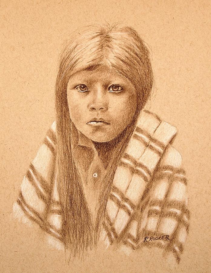 Innocence Drawing by Richard Rooker