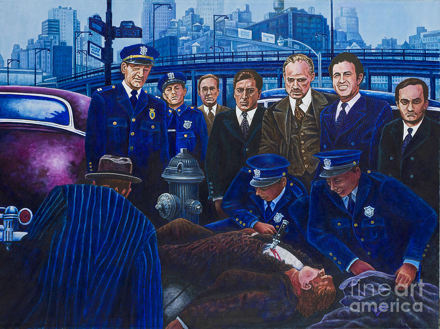 Innocent Bystanders Painting by Michael Frank