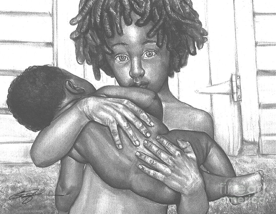 Inseparable Drawing - Inseparable by Curtis James