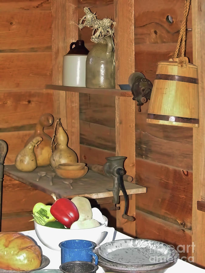 Inside A Cracker Kitchen Photograph by D Hackett