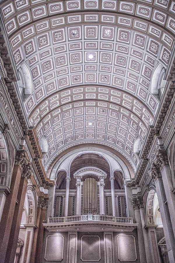 Inside A Montreal Cathedral Photograph by Elvira Pinkhas