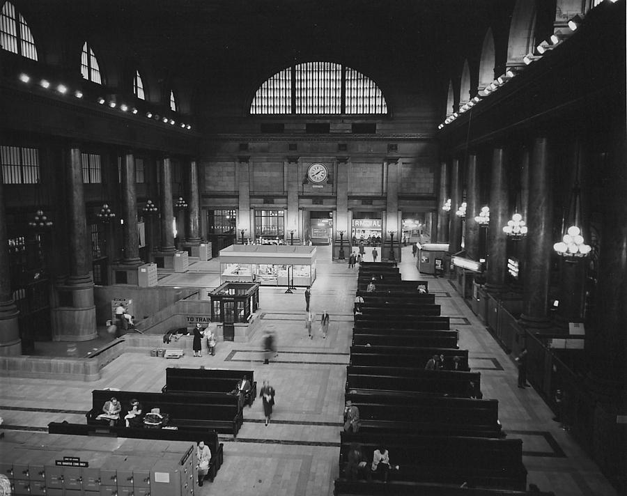 Inside Chicago Terminal - 1954 Photograph by Chicago and North Western Historical Society