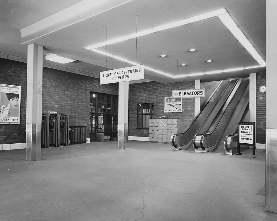 Inside Chicago Terminal - 1961 Photograph by Chicago and North Western Historical Society