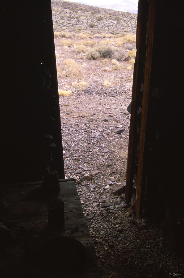 Inside Looking Out - Kunze Ruins Photograph