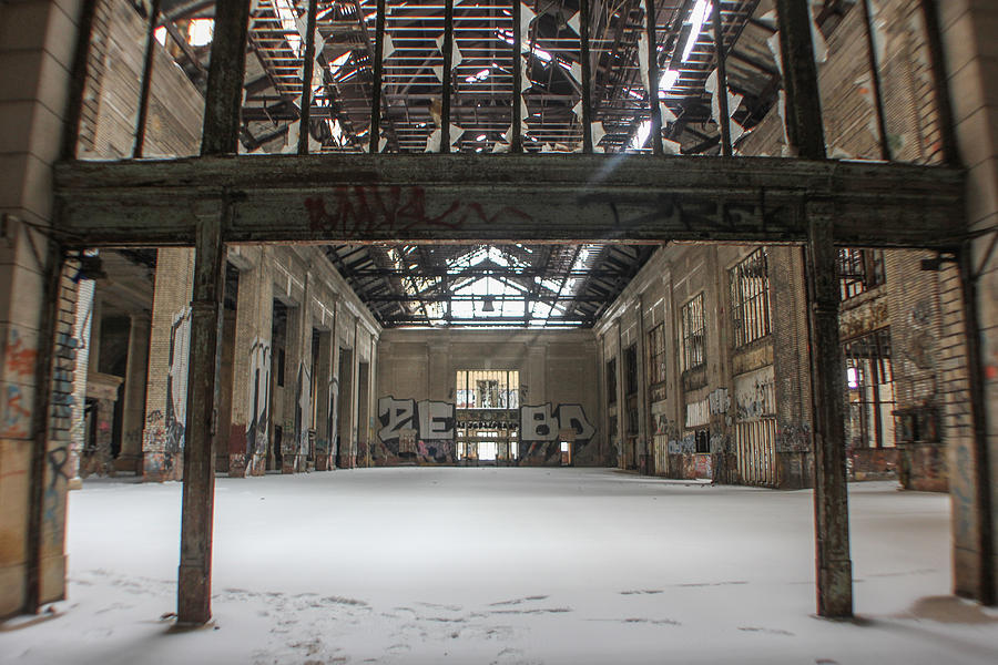 Inside Michigan Central Station Photograph by John McGraw