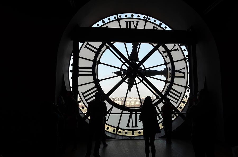 Inside Musee dOrsay Giant Clock Overlooking Paris France Photograph by Shawn OBrien