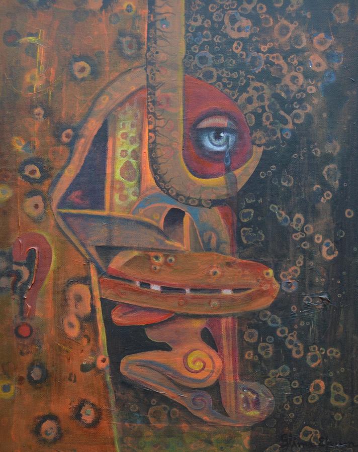 Inside Mw Painting by Blima Efraim