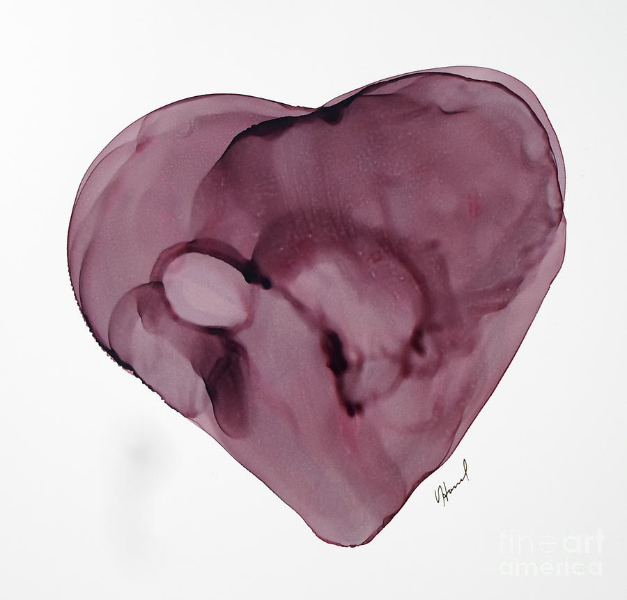 Heart Painting - Inside My Heart by Vicki  Housel