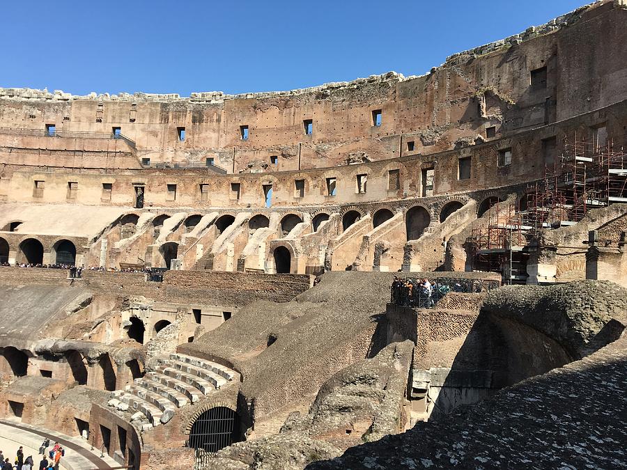 Inside Of Coliseum Photograph by Marcos Almeida - Fine Art America