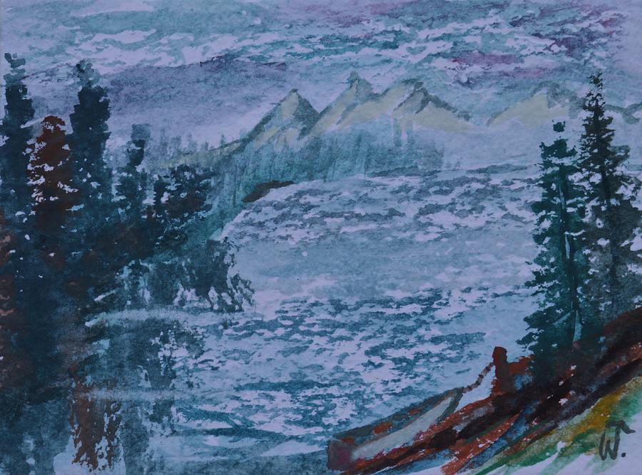 Inside Passage 2 Painting by Warren Thompson