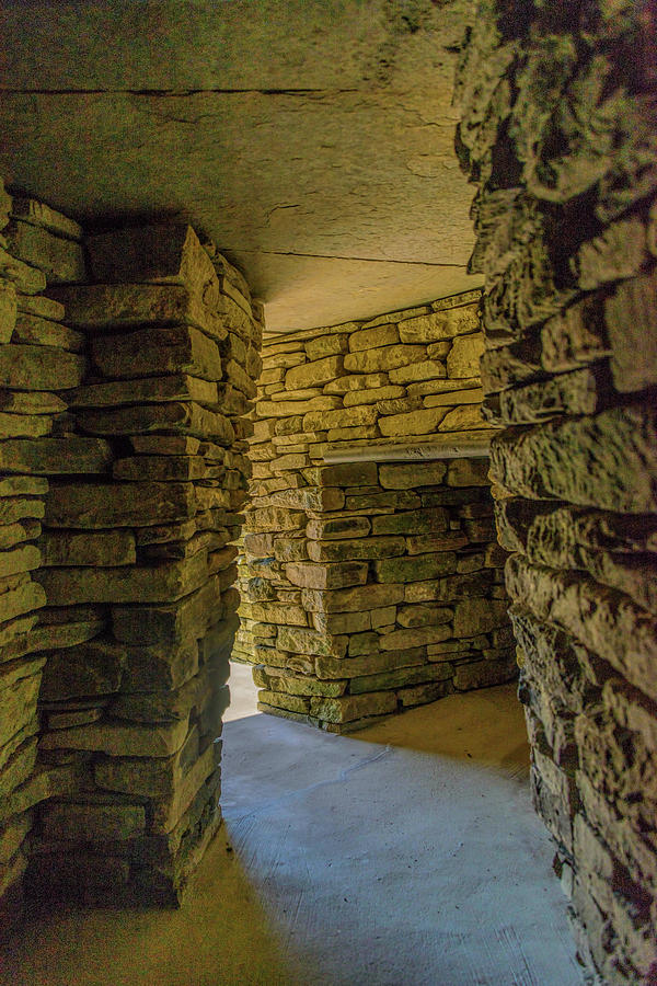 Inside Skara Brae Photograph by Elvis Vaughn