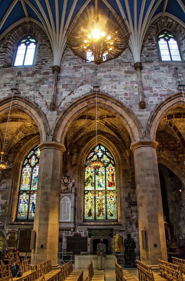 Inside St. Giles Cathedral, Edinburgh, Scotland Photograph by Ina Kratzsch