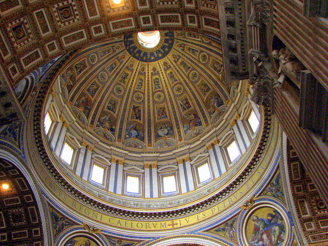 Inside St. Peters Photograph by T Guy Spencer