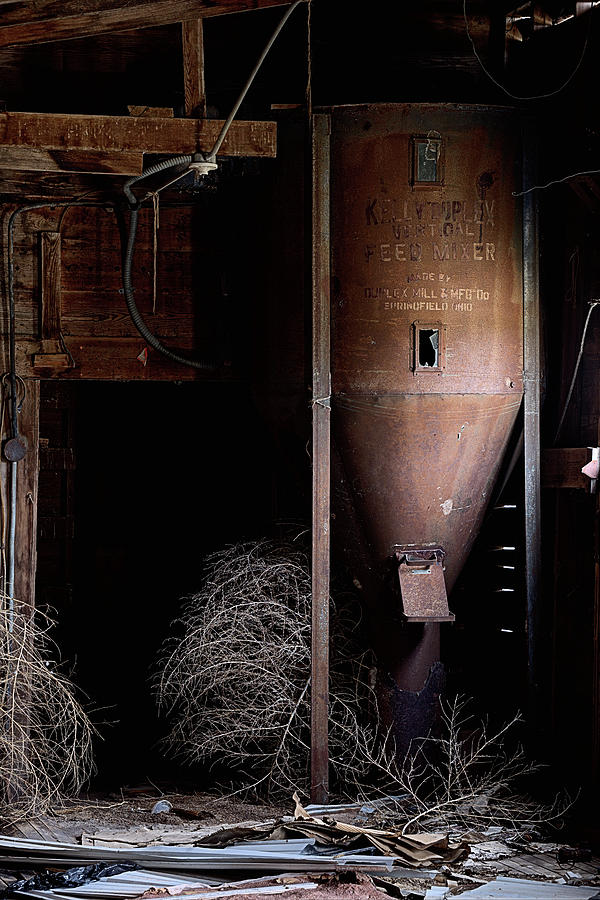 Inside the Abandoned Grain Elevator  Photograph by JC Findley