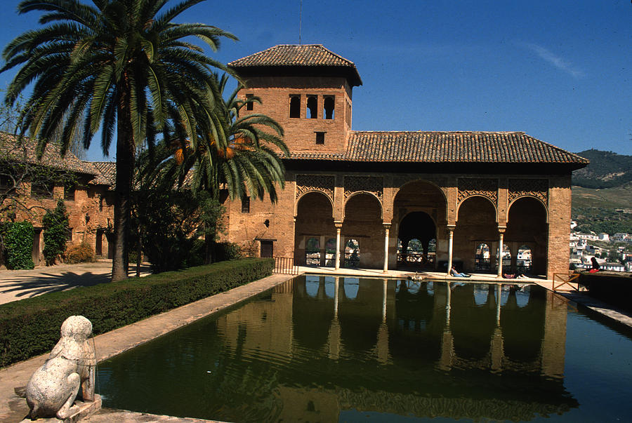 Inside The Alhambra In Granada Photograph