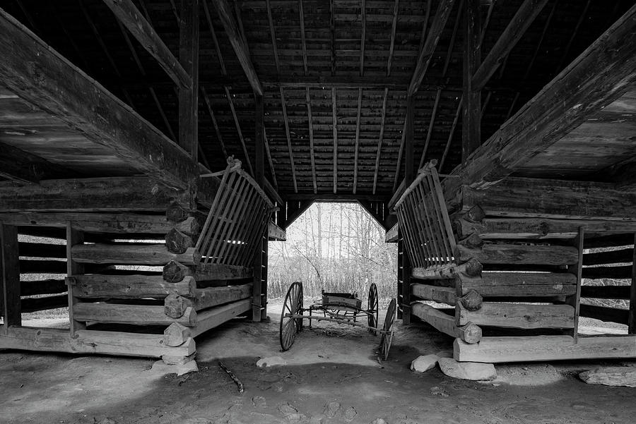 Inside The Barn Photograph by Steven Ainsworth