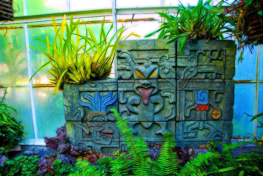 Inside The Botanical Garden Photograph by David Coleman - Pixels