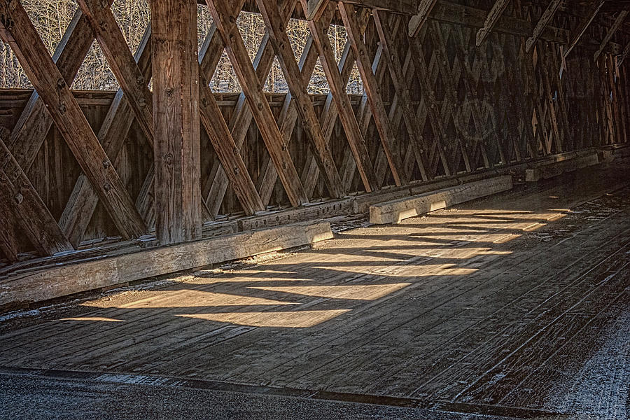 Inside The Bridge Photograph by Tom Singleton
