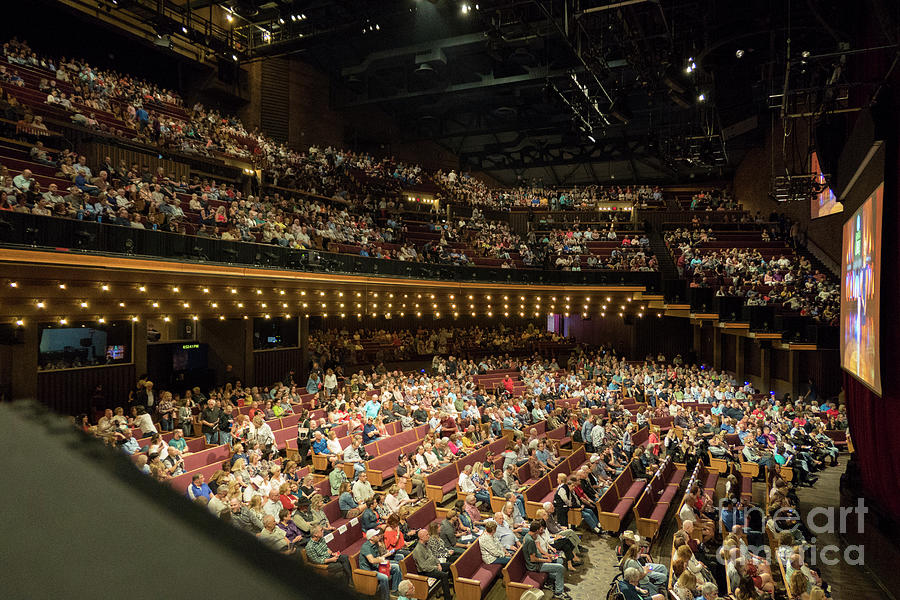 Inside the Grand ole opry in Nashville Photograph by Patricia Hofmeester