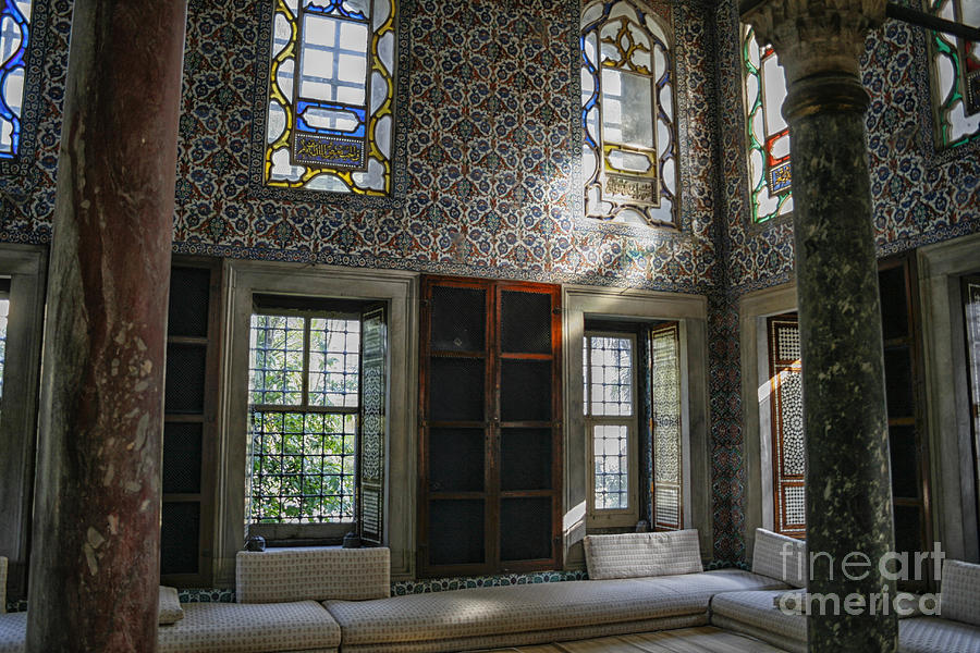 Inside the harem of the Topkapi Palace Photograph by Patricia Hofmeester