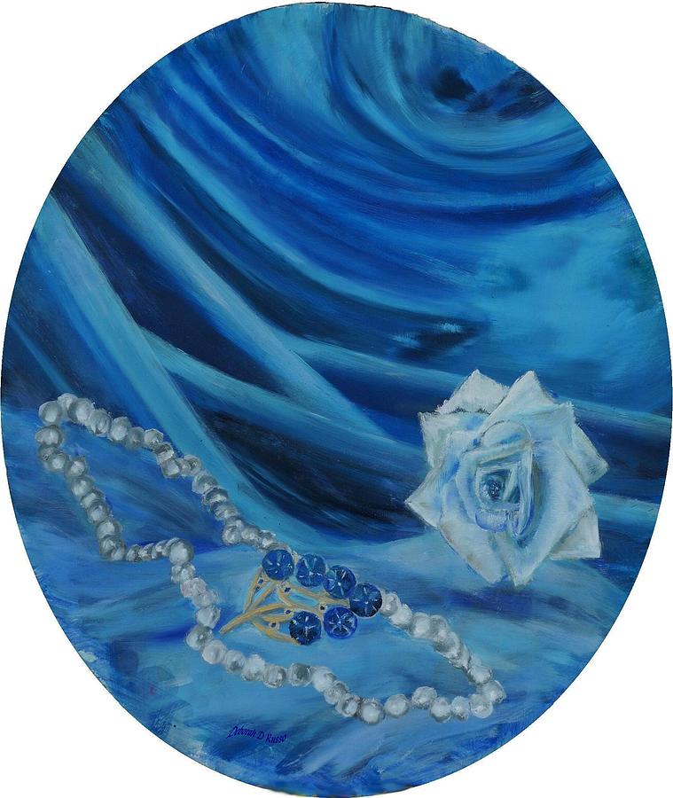 Inside the Jewerly Box Lite Painting by Deborah D Russo