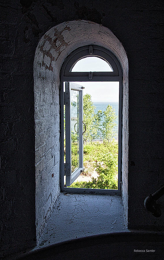 Inside the Lighthouse Photograph by Rebecca Samler