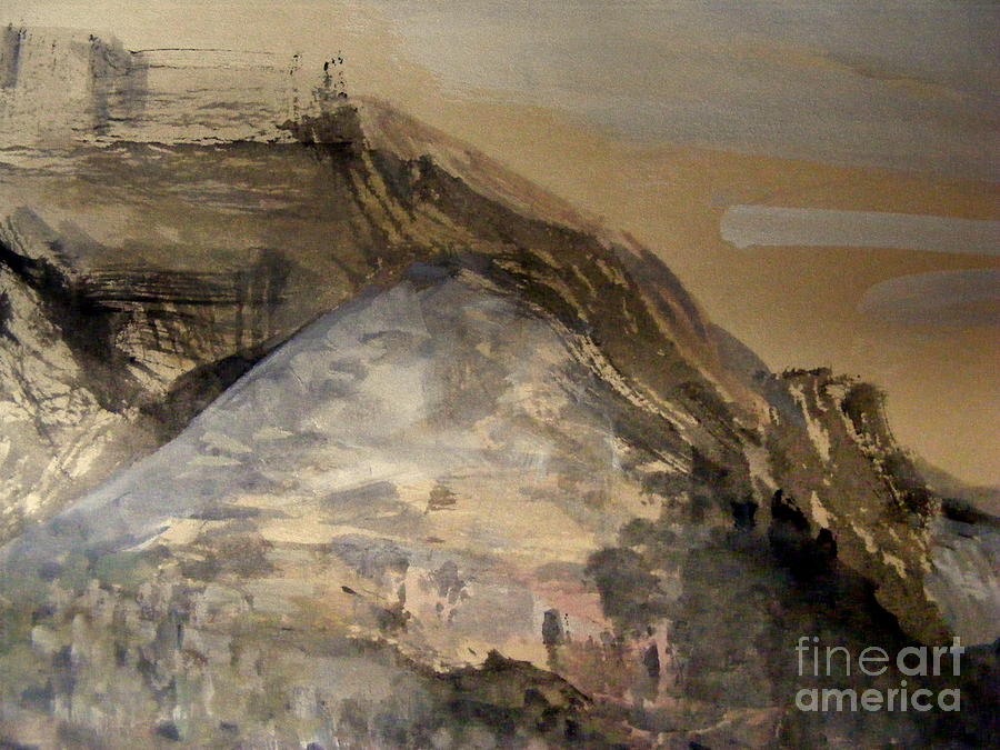 Inside the Mountain Painting by Nancy Kane Chapman