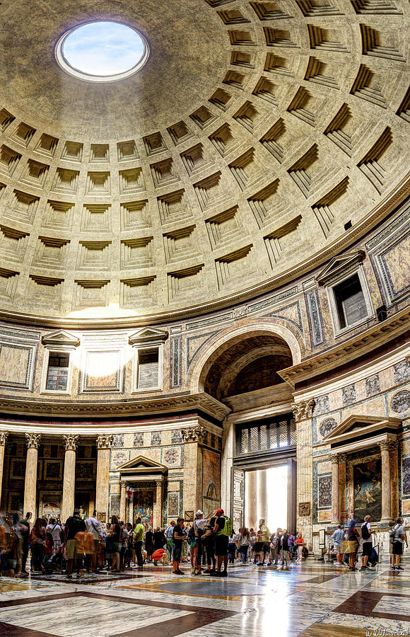 Inside the Pantheon Photograph by Weston Westmoreland