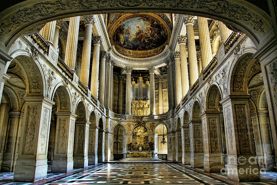 Inside Versailles  I  Photograph by Chuck Kuhn
