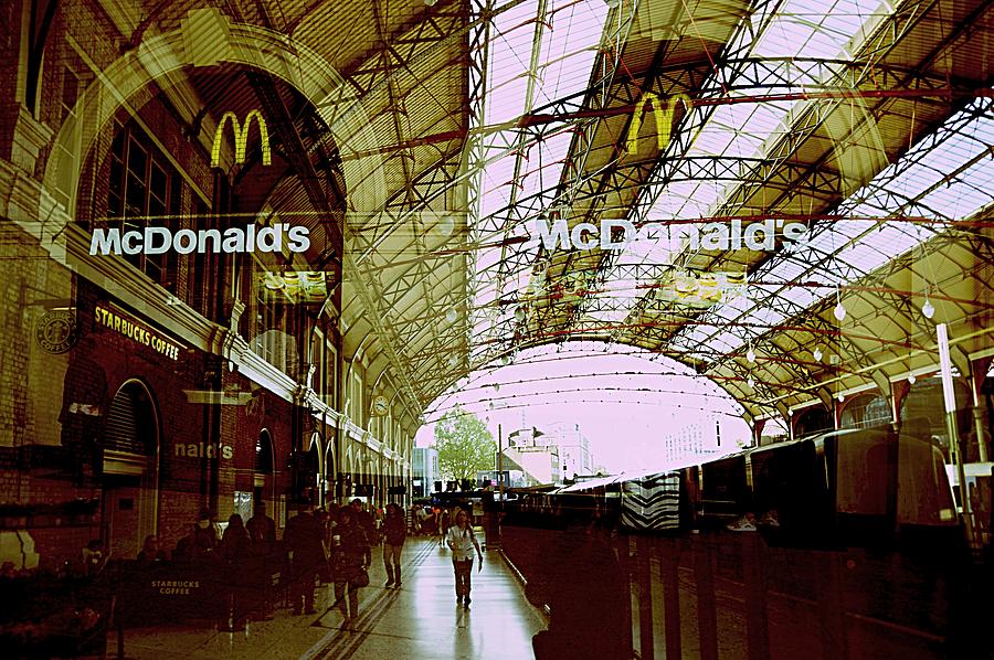 Inside Victoria Station Photograph by Karen McKenzie McAdoo
