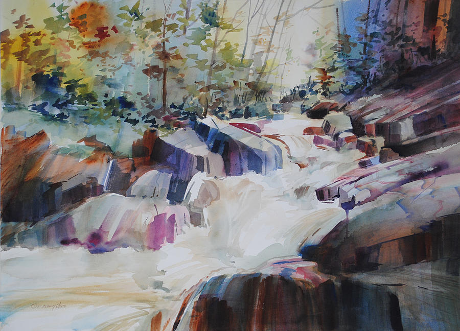 Inspiration Point Painting by P Anthony Visco