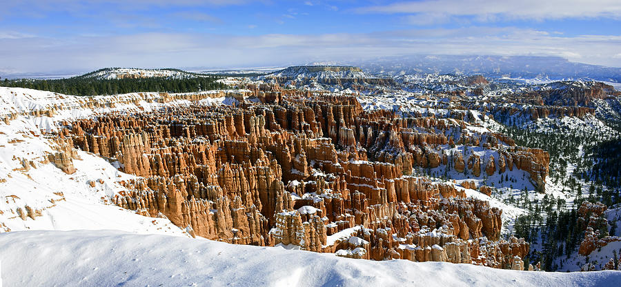 Bryce Canyon Photograph - Inspiration Point Panorama by Dan Myers