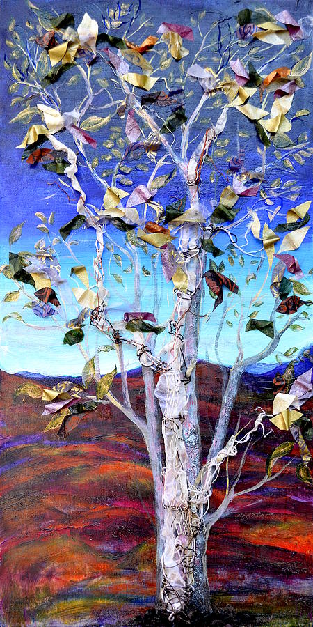 Mountain Painting - Inspiration by Regina Valluzzi