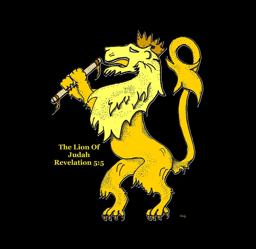 Inspirational - The Lion Of Judah Digital Art by Glenn McCarthy Art and Photography