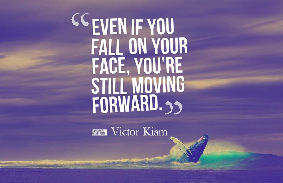 Inspirational Timeless Quotes - Victor Kiam Painting by Celestial Images