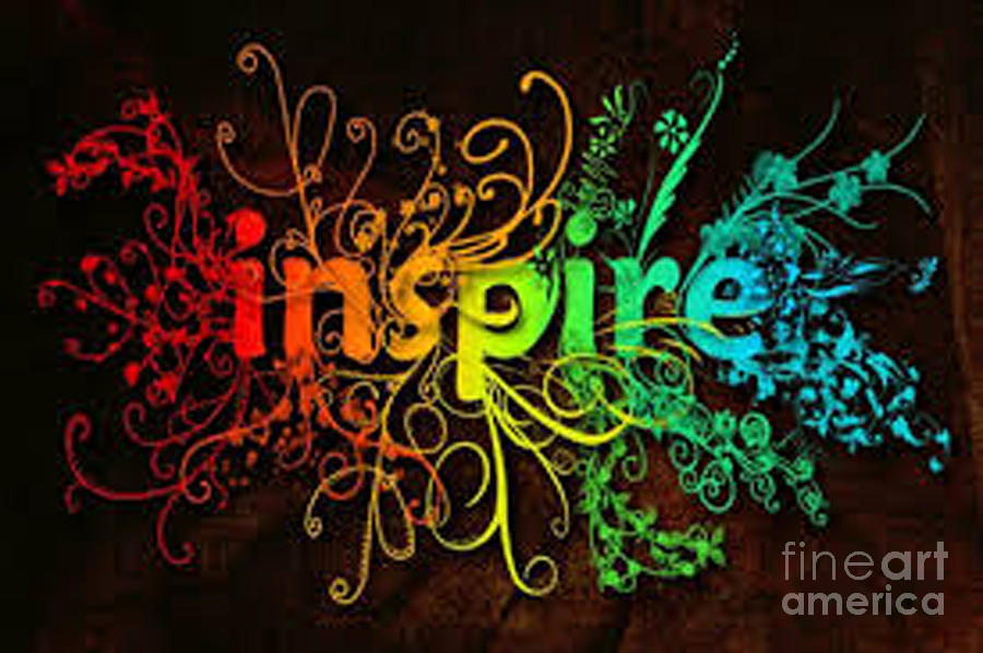 Inspire T-shirt Painting by Herb Strobino