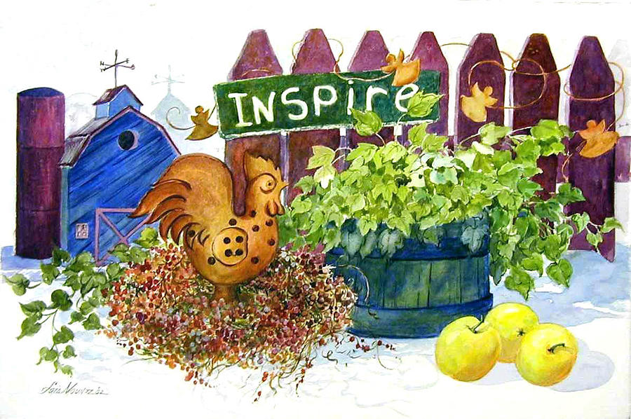 Inspire Painting by Lois Mountz