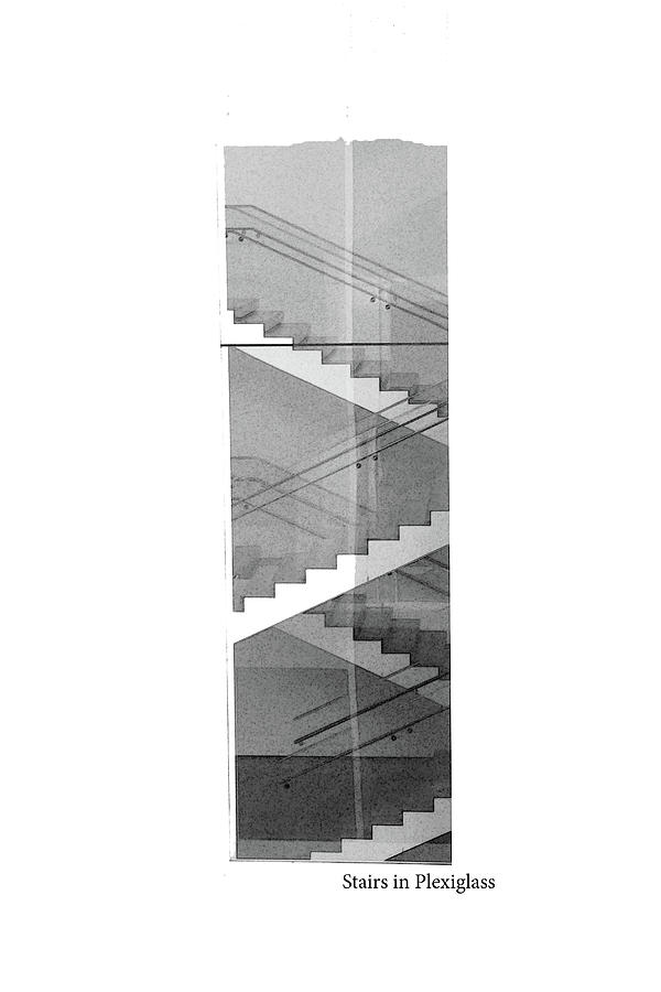 Inspired  #1 Staircase in Plexiglass Photograph by Margie Avellino