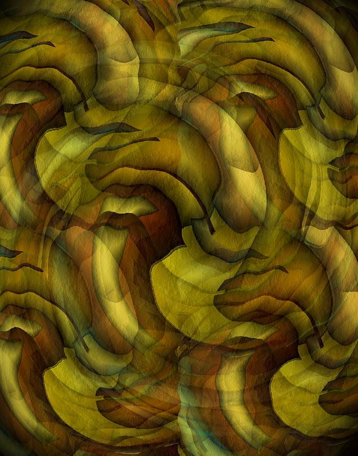 Abstract Digital Art - Inspired by Dali by Terry Mulligan