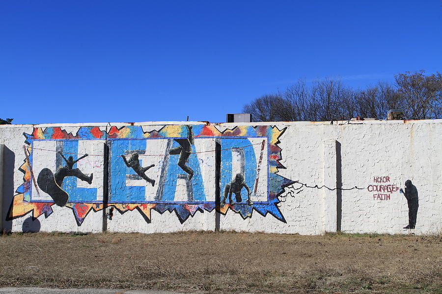 Inspiring City Graffiti Photograph by Karen Ruhl