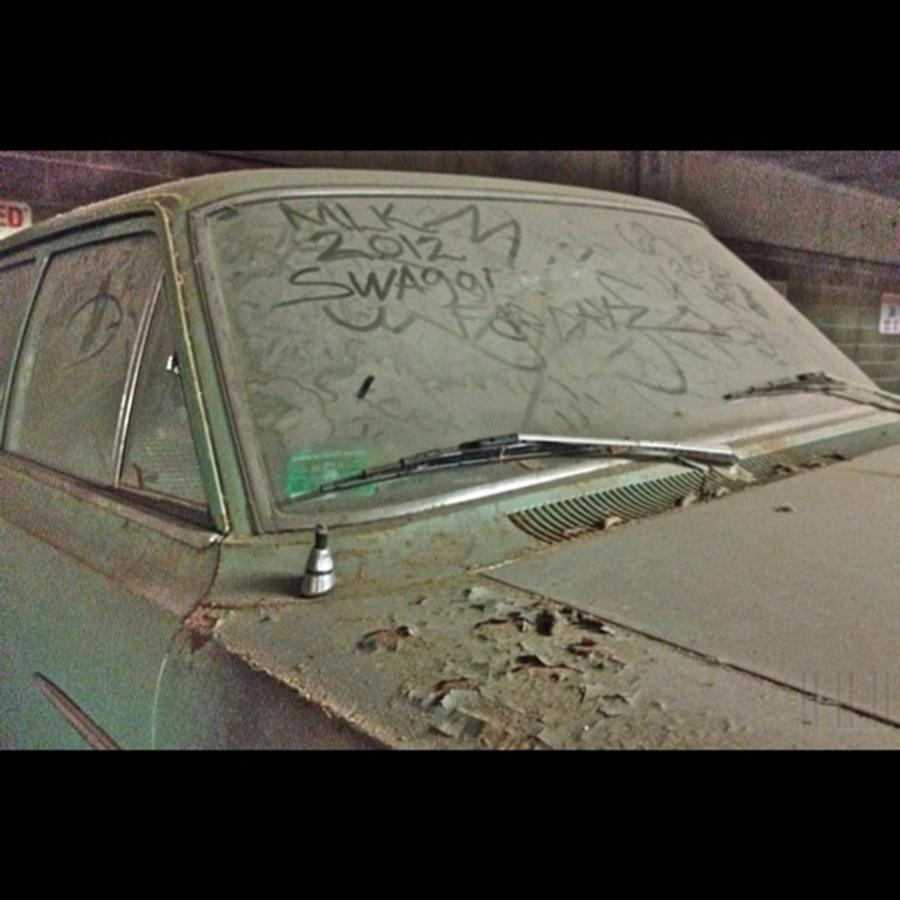 Car Photograph - Dusty Rusty Car by Jason Freedman