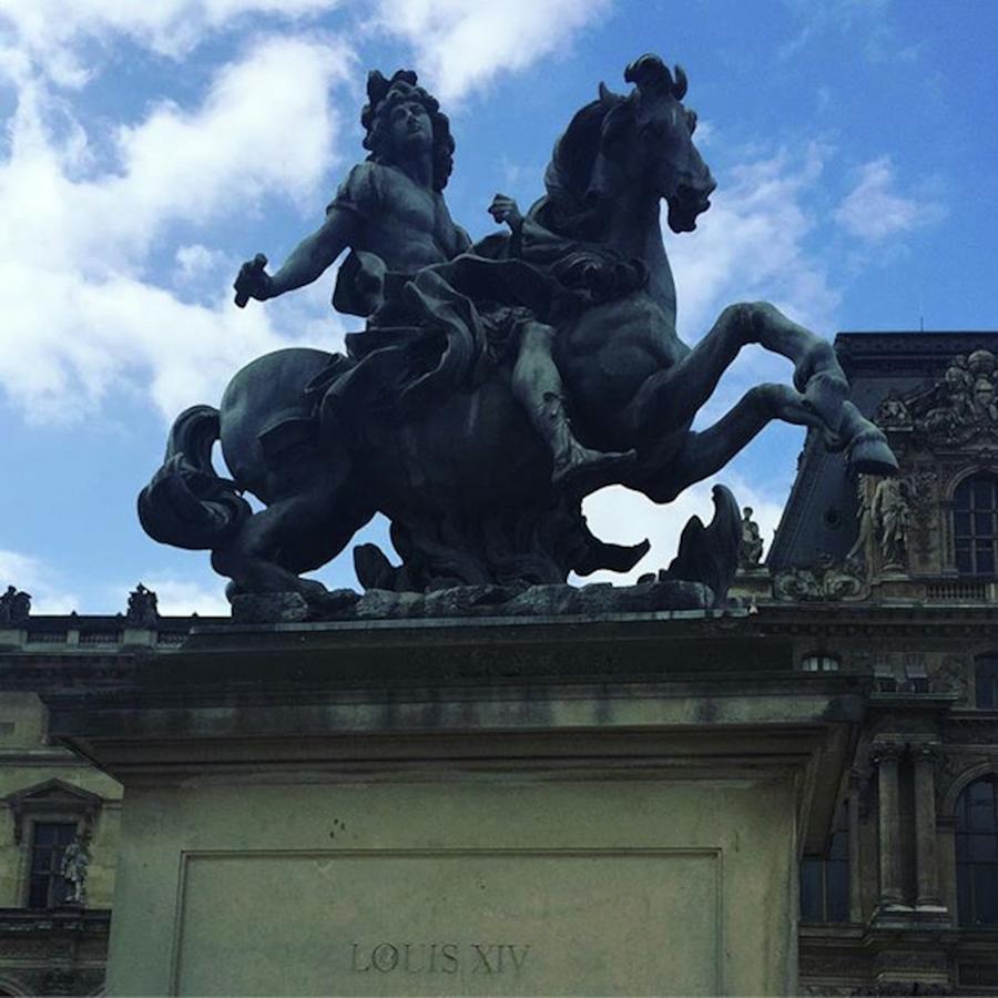 Louvre Photograph - #instagram #igdaily #france by Wei Bai
