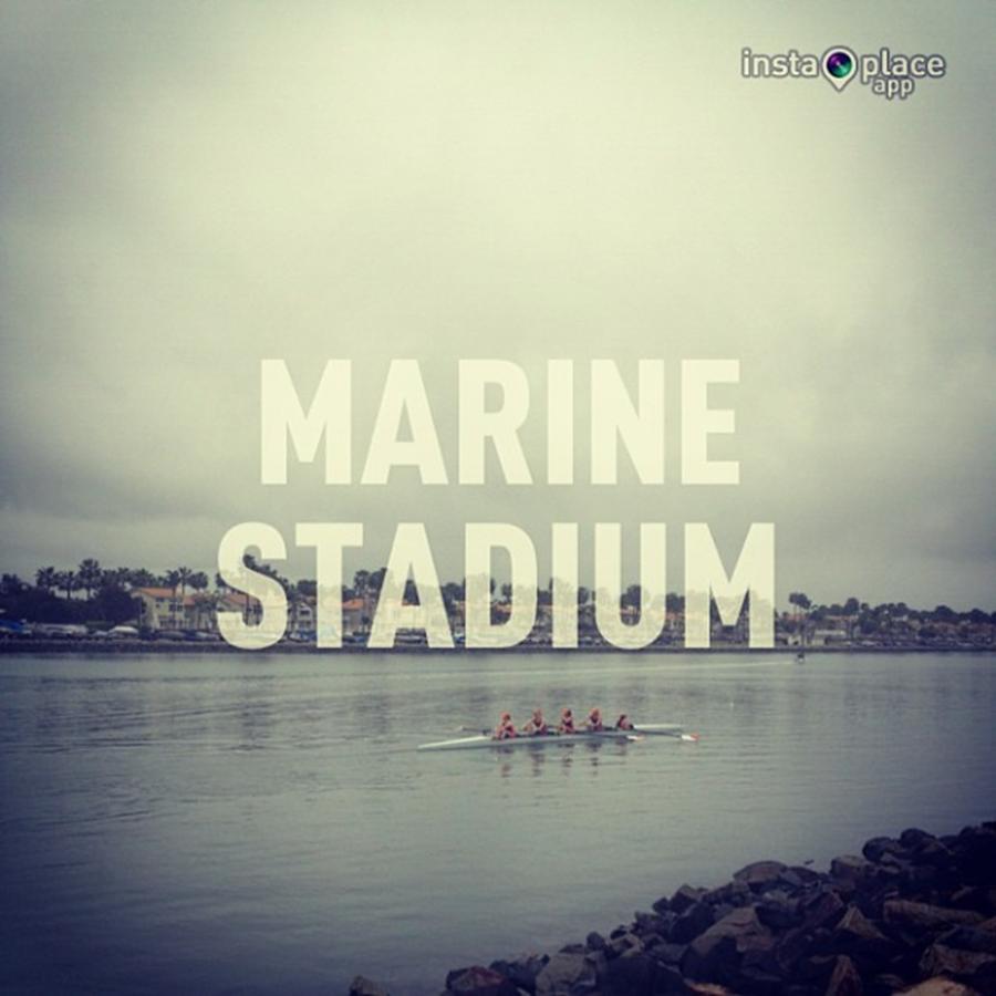 Longbeach Photograph - Marine Stadium by Nancy Ingersoll
